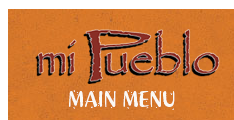 main menu mi Pueblo Mexican food in Sarasota